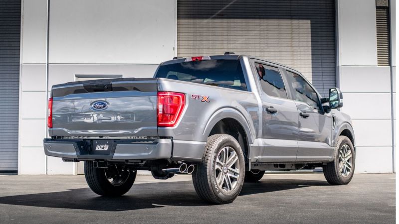 Borla F-150 2021 2.7L/3.5L 4dr CC SB EC STB Lari/King R/Plinum/LTD 3/2.25 DSE CB S-Type CHR Tips thumbnail 8