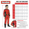 RaceQuip Blue Chevron-1 Suit - SFI-1 Large thumbnail 3