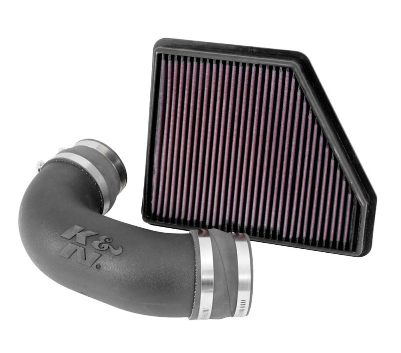 K&N FIPK 10-14 Chevy Camaro V6 3.6L Performance Intake Kit thumbnail 3