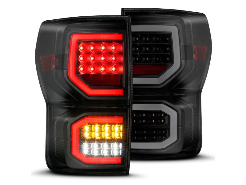 Raxiom 07-13 Toyota Tundra Axial Series LED Tail Lights- Black Housing- Smoked Lens thumbnail 3