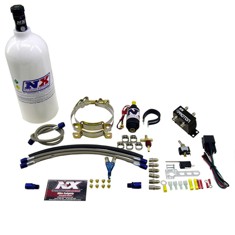 Nitrous Express Single Cyl Proton Nitrous Kit w/2.5lb Bottle thumbnail 3