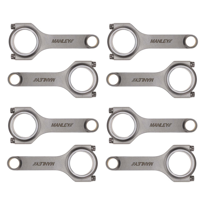 Manley Chevy Small Block 5.700in H Beam Connecting Rod Set thumbnail 7