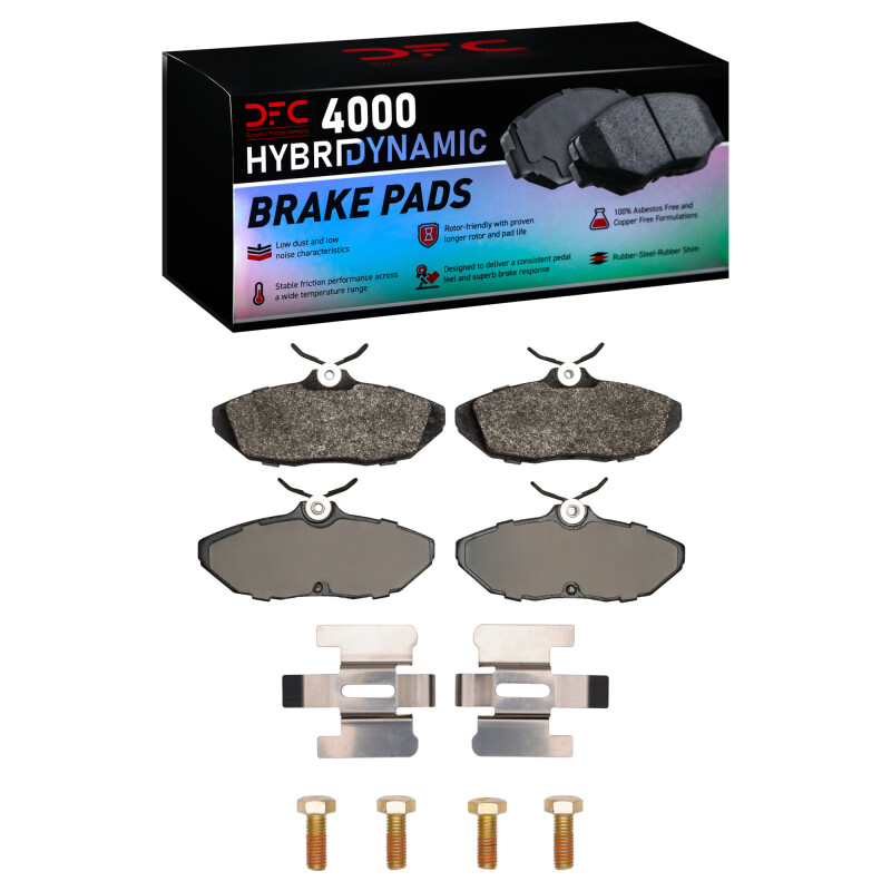 DFC HybriDynamic Brake Pads Hrdwr Kit