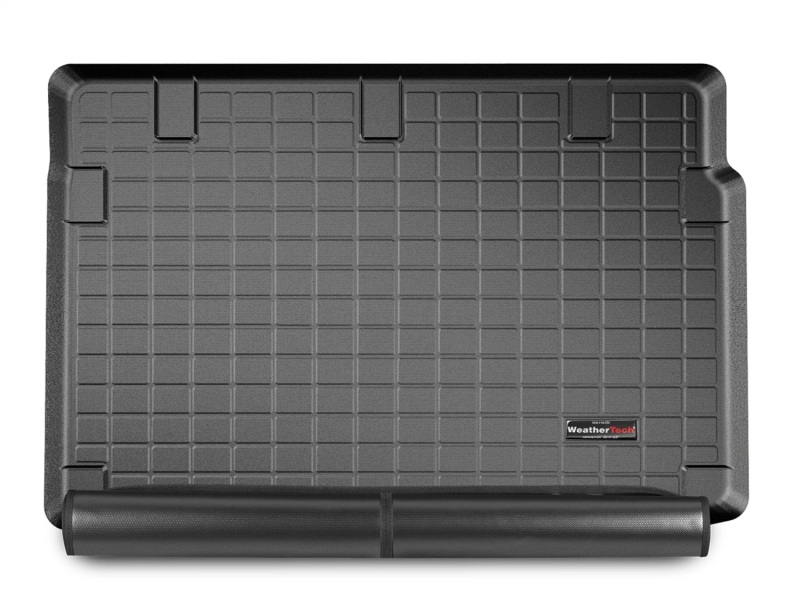 WeatherTech 2017+ Kia Forte Hatchback Cargo Liner w/Bumper Protector - Black