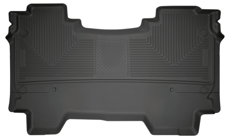 Husky Liners 2019 Ram 1500 CC WeatherBeater 2nd Seat Floor Liners Black (W/O Factory Storage Box) thumbnail 2