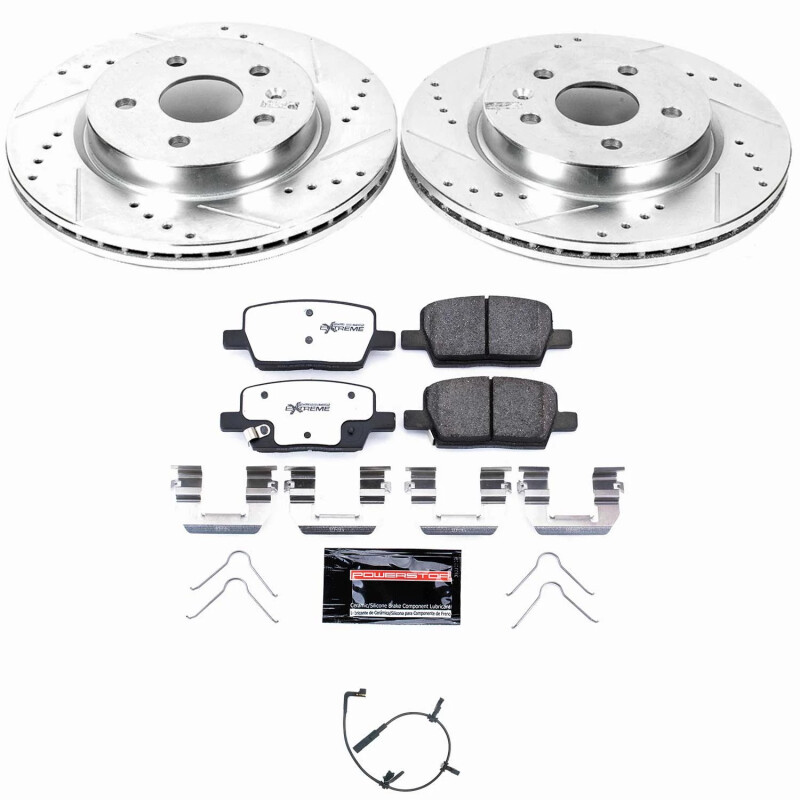 Power Stop 2020 Cadillac CT6 Rear Z26 Street Brake Kit
