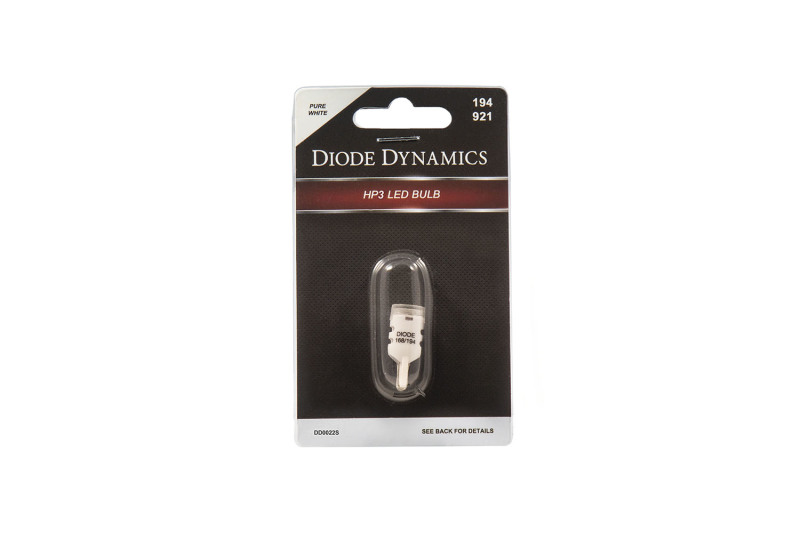 Diode Dynamics 194 LED Bulb HP3 LED Pure - White Short (Single) thumbnail 3