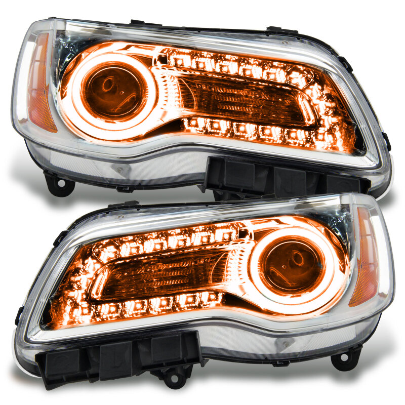 Oracle 11-14 Chrysler 300C SMD HL - Chrome - NON HID - DRL - w/ 2.0 Controller
