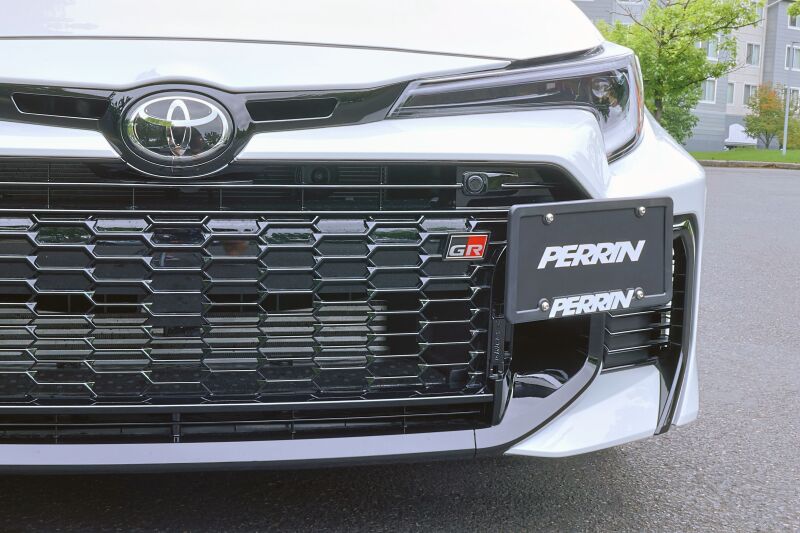 PERRIN 2025+ Toyota GR Corolla License Plate Relocation Kit thumbnail 4
