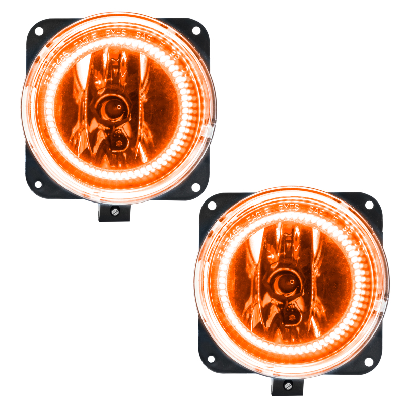 Oracle Lighting 05-07 Ford Escape Pre-Assembled LED Halo Fog Lights -Amber thumbnail 2