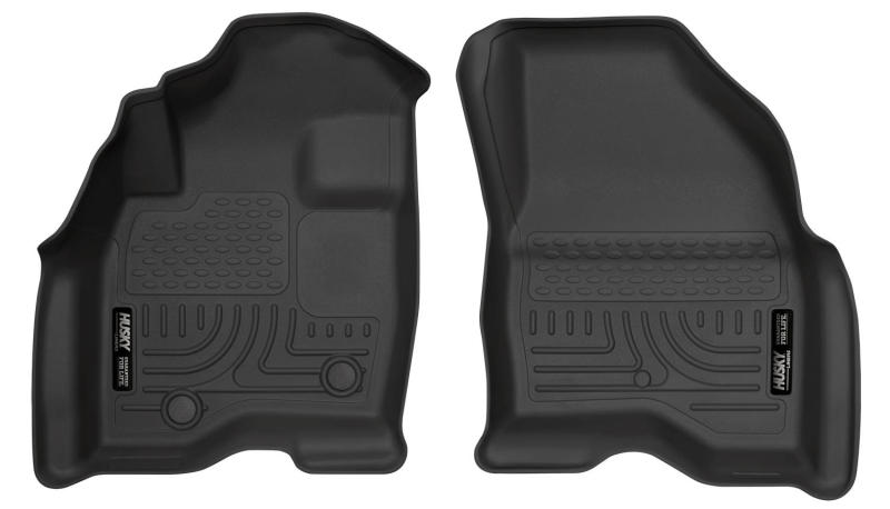 Husky Liners 15-17 Ford Explorer WeatherBeater Black Front Floor Liners thumbnail 5