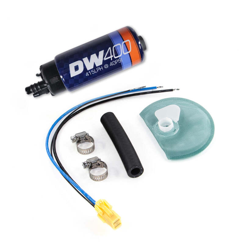DeatschWerks 415LPH DW400 In-Tank Fuel Pump w/ 9-1045 Install Kit 05-10 Ford Mustang (Except GT500) thumbnail 2