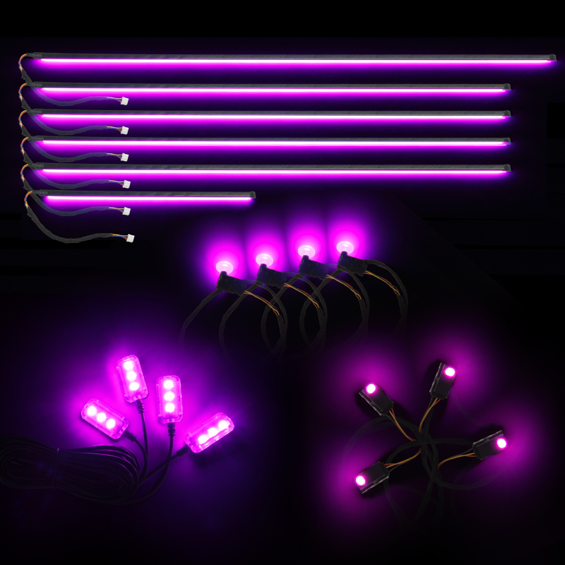 Oracle Lighting Dynamic Colorshift 18 Piece Universal Full LED Interior Dash Board Kit thumbnail 9