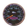 Autometer Pro-Cycle Gauge Speedo 2 5/8in 190 Kmh Elec Black thumbnail 6
