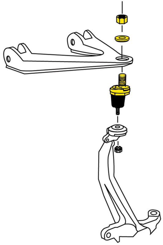 MOOG 04-14 Acura TSX Front Upper Ball Joint