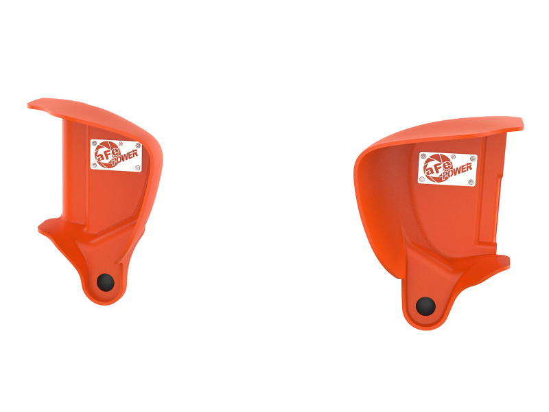 aFe Magnum FORCE Dynamic Air Scoop 15-18 BMW M3/15-20 M4 - Orange thumbnail 2
