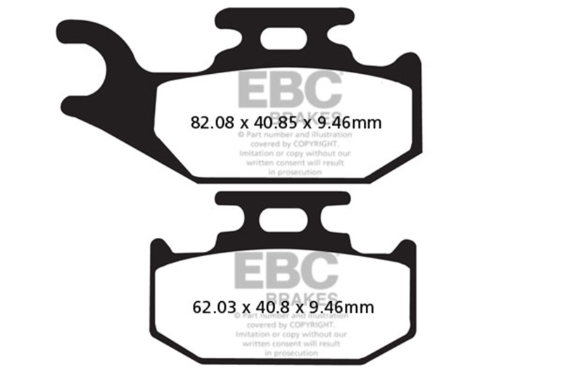 EBC R Sintered Brake Pads