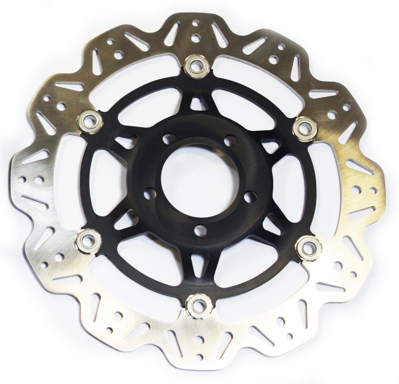 EBC 91-93 Suzuki GSF 400 Bandit Front Left/Right Vee Floating Black Rotor