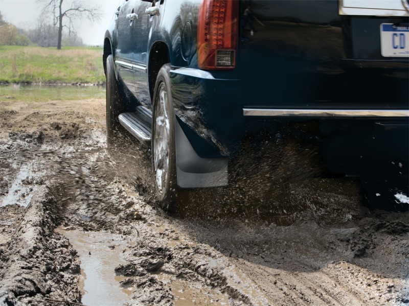 WeatherTech 11+ Ford Super Duty No Drill Mudflaps - Black thumbnail 7