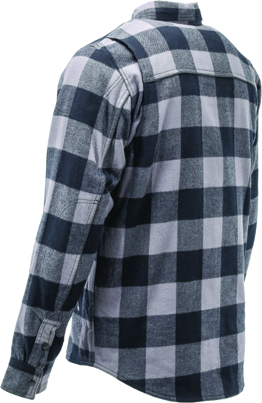 Kuryakyn Leather By River Road Vise Flannel Moto Shirt - Large thumbnail 7