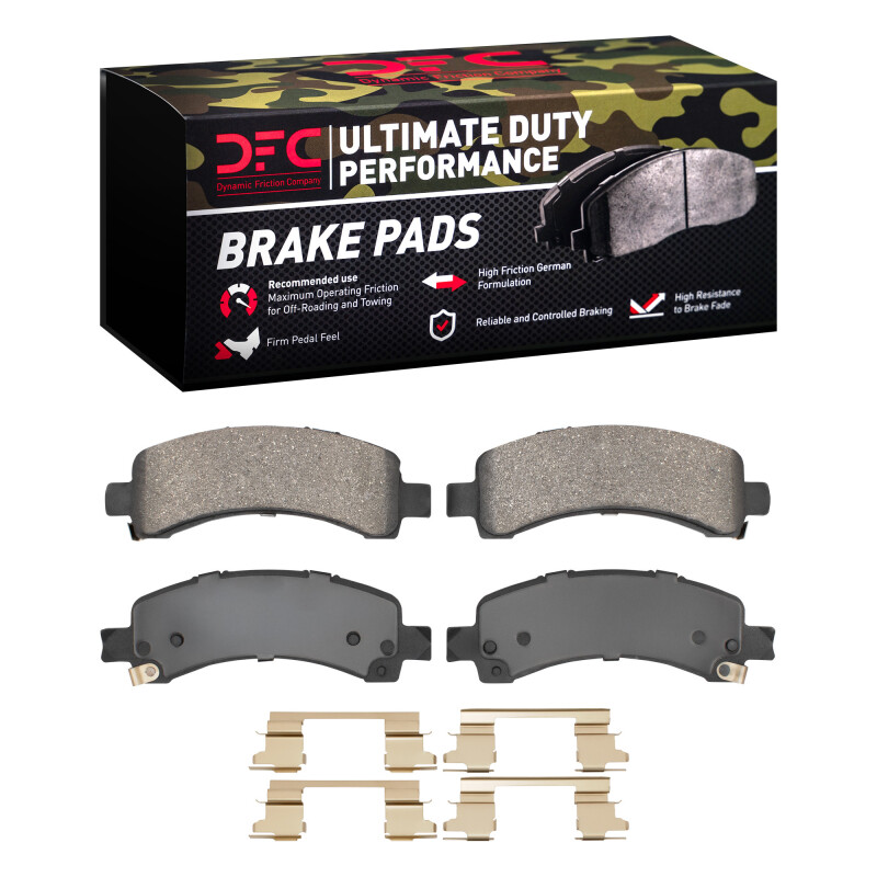 DFC Ultimate Duty Performance Brake Pads and Hardware Kit