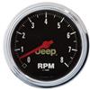 Autometer Jeep 85.7mm In-Dash 8000 RPM Tachometer Gauge thumbnail 6
