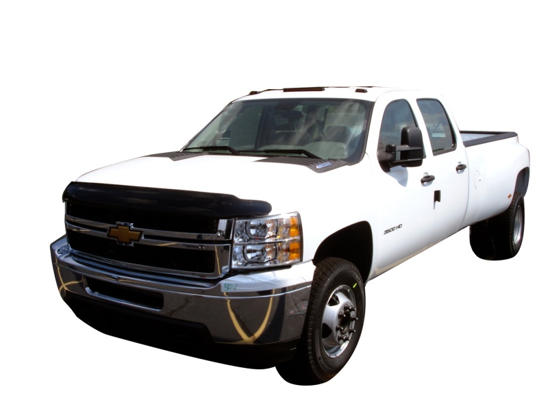 AVS 11-14 Chevy Silverado 2500 High Profile Bugflector II Hood Shield - Smoke thumbnail 2