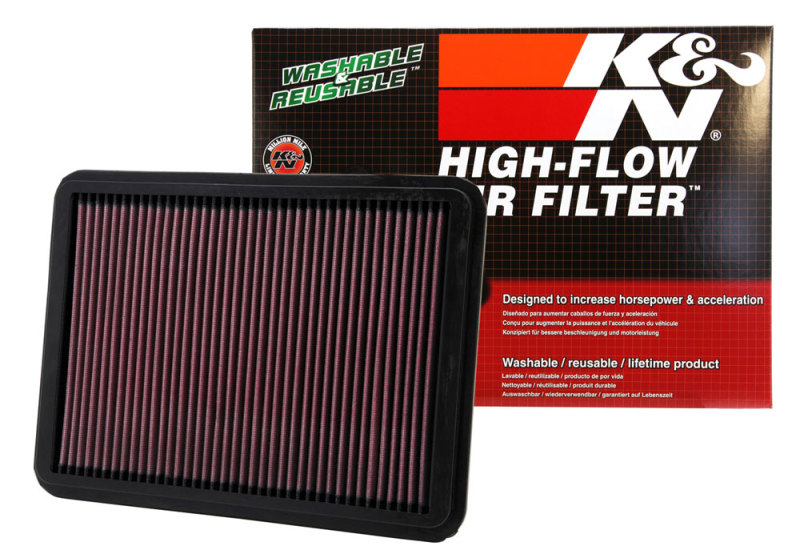K&N 04-09 Lexus GX470 4.7L / 02-08 Toyota 4Runner / 01-07 Sequoia / 00-06 Tundra Drop In Air Filter thumbnail 8
