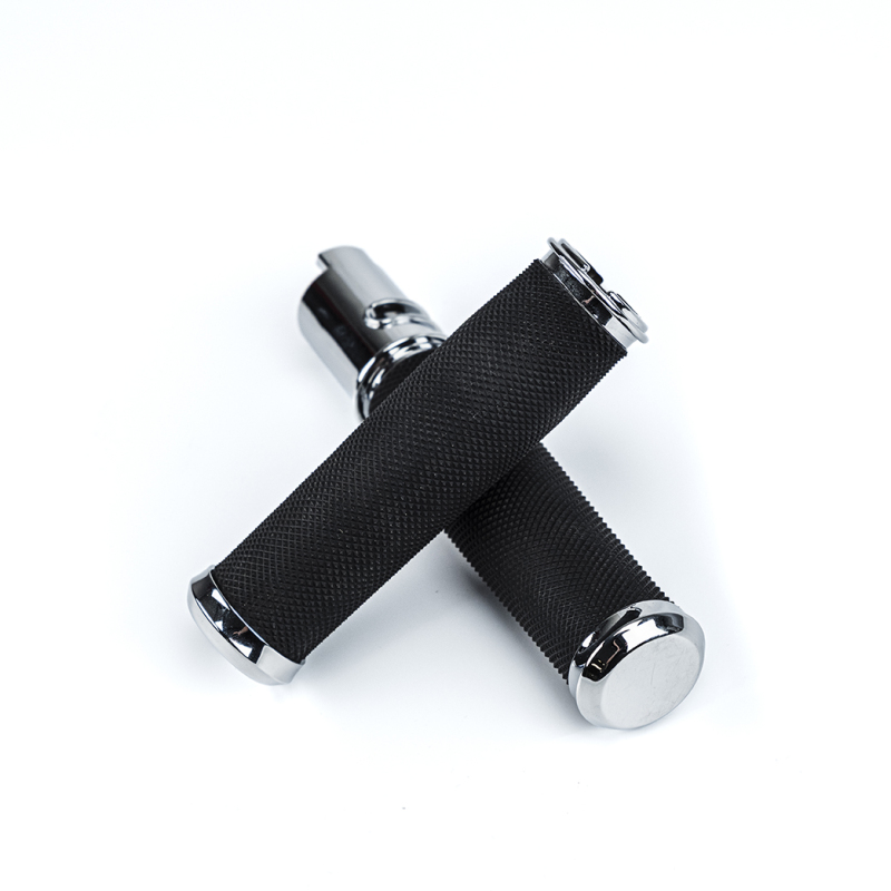 Bikers Choice Billet Aluminum Chrome Throttle-By-Wire Contour Grips thumbnail 4