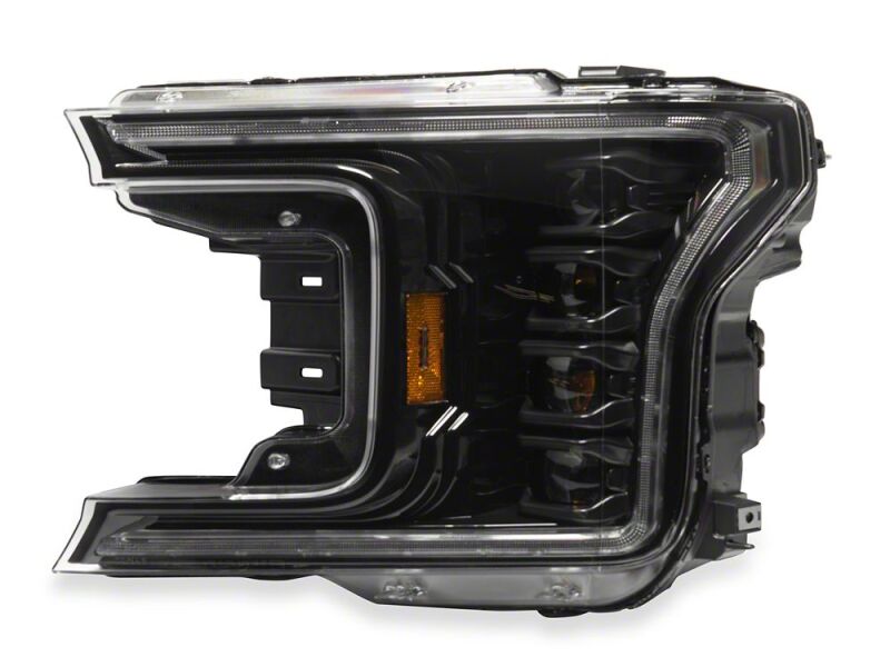 Raxiom 18-20 Ford F-150 CXR Series LED Headlights with Amber DRL- Black Housing- Clear Lens thumbnail 9