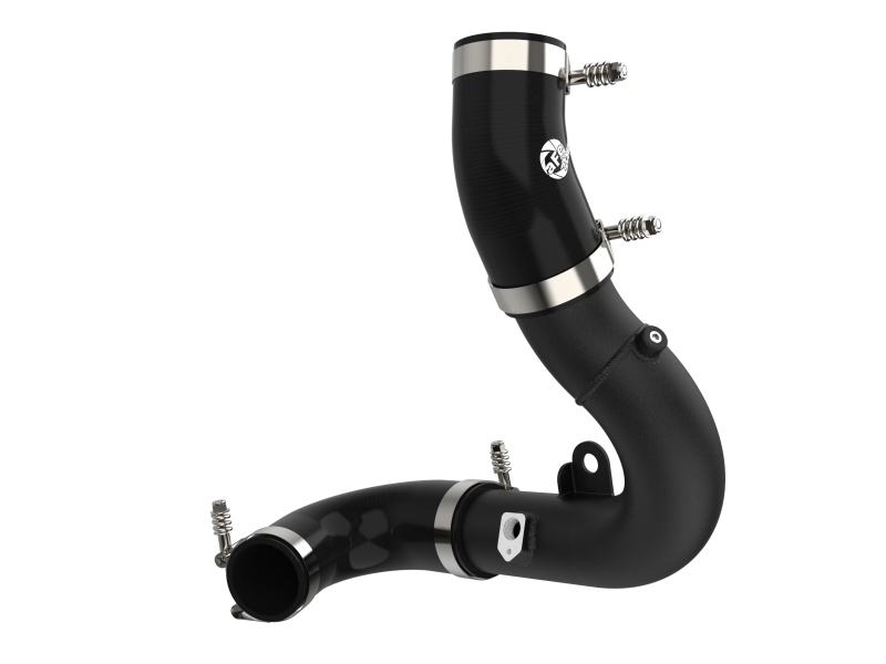BladeRunner 3 IN Aluminum Cold Charge Pipe Black