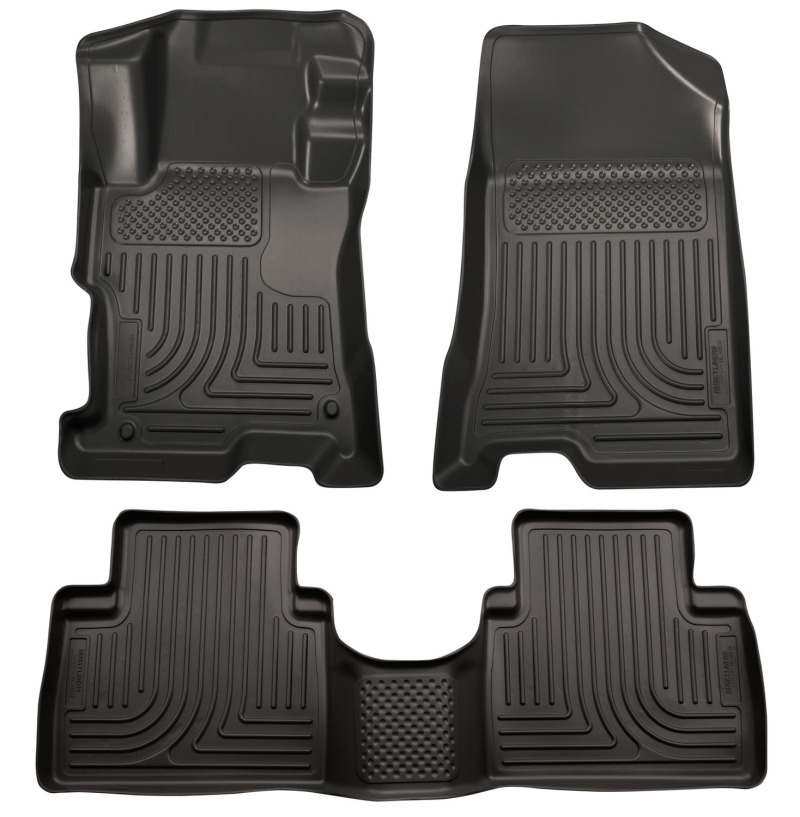 Husky Liners 11-12 Kia Sorento (Auto Trans. Only) WeatherBeater Combo Black Floor Liners thumbnail 3