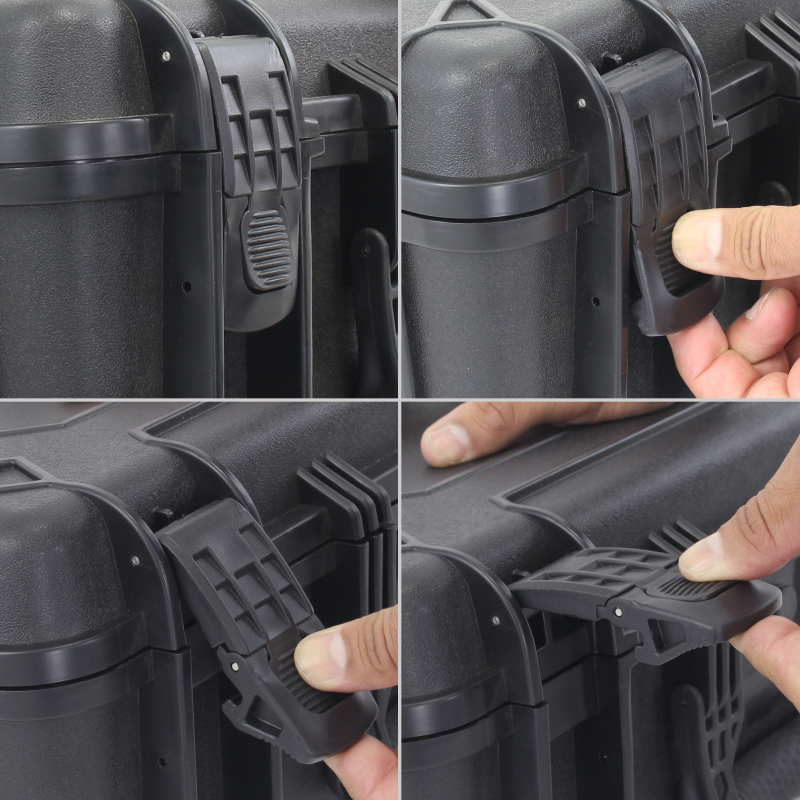 Go Rhino XVenture Gear Hard Case - Large 25in. / Lockable / IP67 / Automatic Air Valve - Tex. Black thumbnail 5