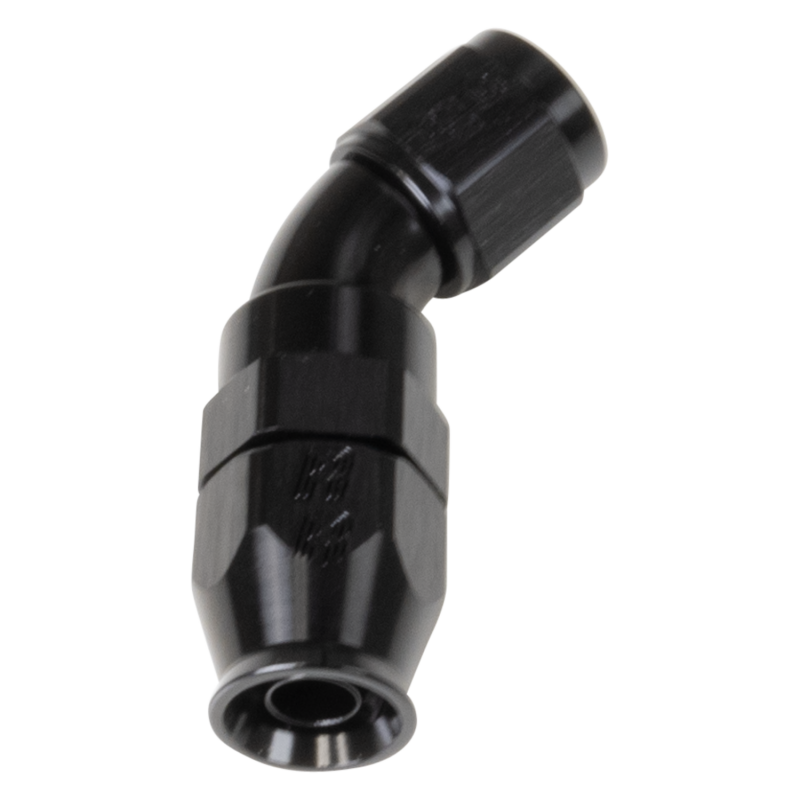 black 45 -6 Pro PTFE hose end