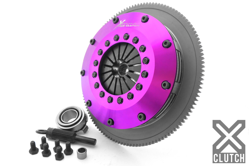 XClutch 87-91 Mazda RX-7 Turbo 1.3L 8in Twin Solid Ceramic Clutch Kit thumbnail 3