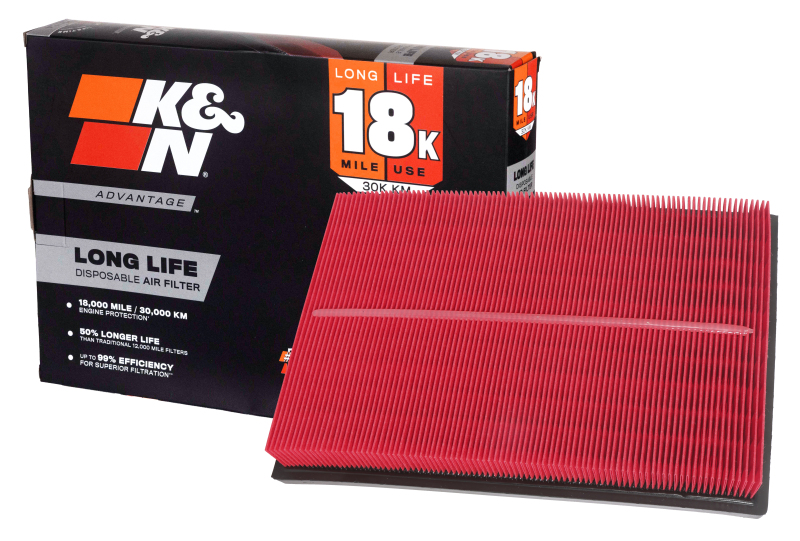K&N Lexus LS460 V8-4.6L F/I 07-13 Air Filter thumbnail 2