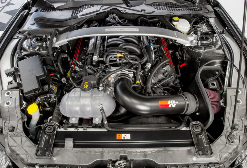 K&N 2016-2017 Ford Mustang Shelby 5.2L V8 Typhoon Cold Air Intake System thumbnail 8