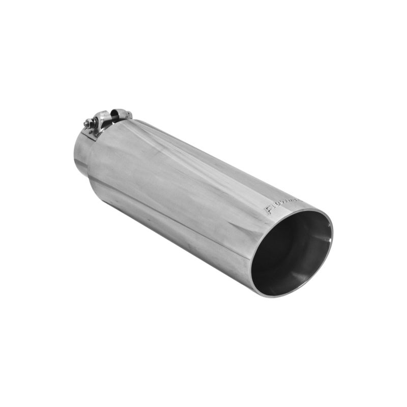 Flowmaster SS Tip 2.5in. X 3.5in. OD Angle Cut Clamp thumbnail 2
