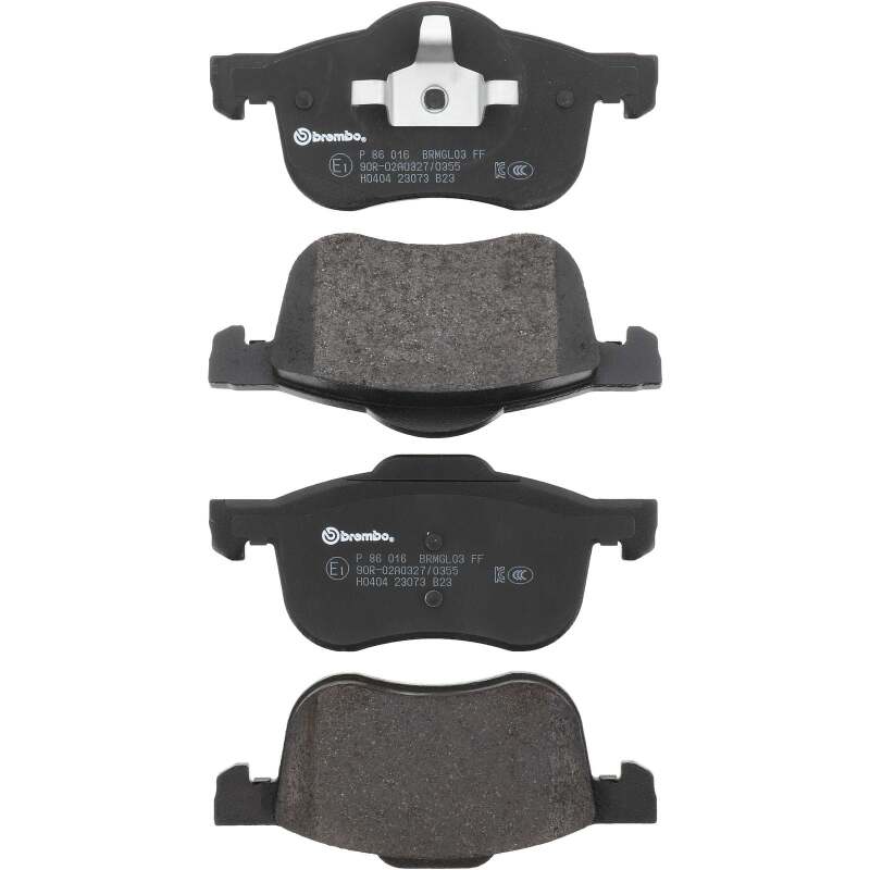 Brembo 00-06 Volvo S60/ Volvo XC70/ Volvo V70/ Volvo S80 Front Low-Met Brake Pad thumbnail 3