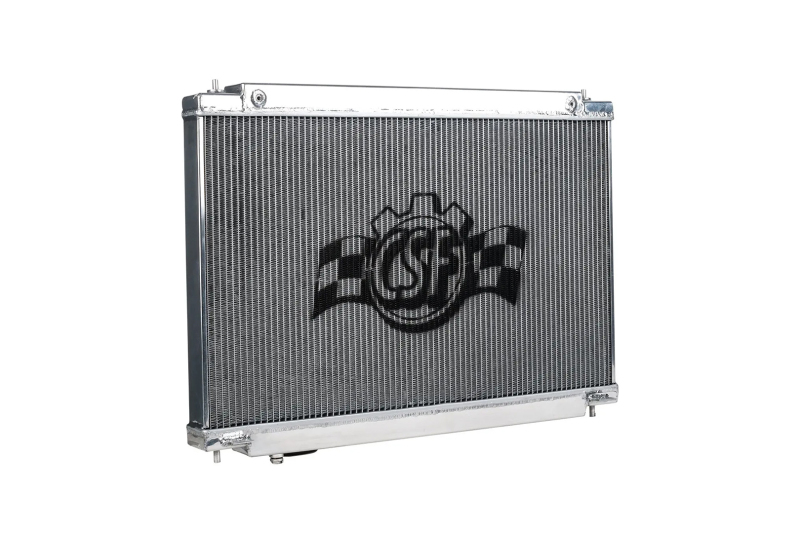 CSF Racing Radiators for 2009-2021 GT-R - 7041 Radiator, Racing, Aluminum, Polished, Nissan, GT-R, Each thumbnail 6