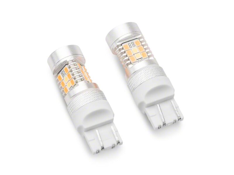 Raxiom 18-26 Jeep Wrangler JL Sport 7443 Axial Series Dual Color LED Front Turn Signal Light Bulbs thumbnail 2
