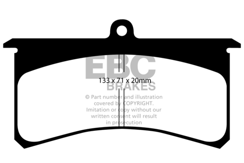 EBC Brakes Bluestuff Street and Track Day Brake Pads thumbnail 4