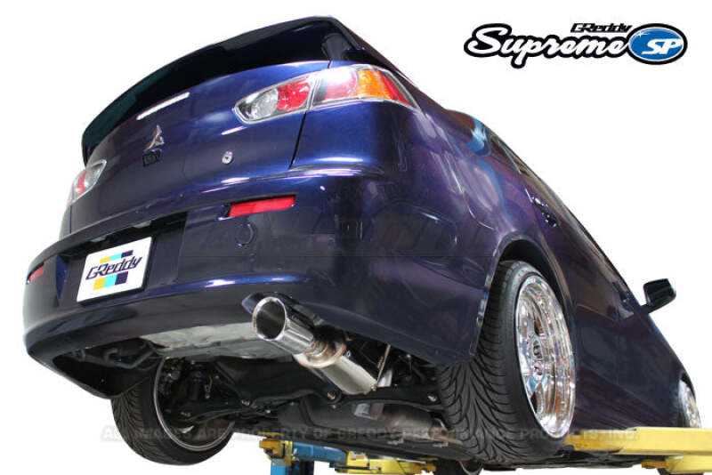 GReddy 12-14 Mitsubishi Lancer GT Supreme Exhaust thumbnail 2