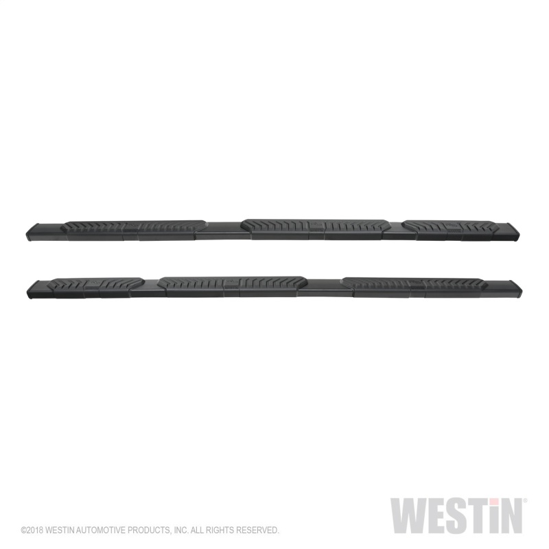 Westin 19-21 Dodge/Ram 1500 Crew Cab (5.5ft Bed) Wheel to Wheel Nerf Step Bars - Black thumbnail 9