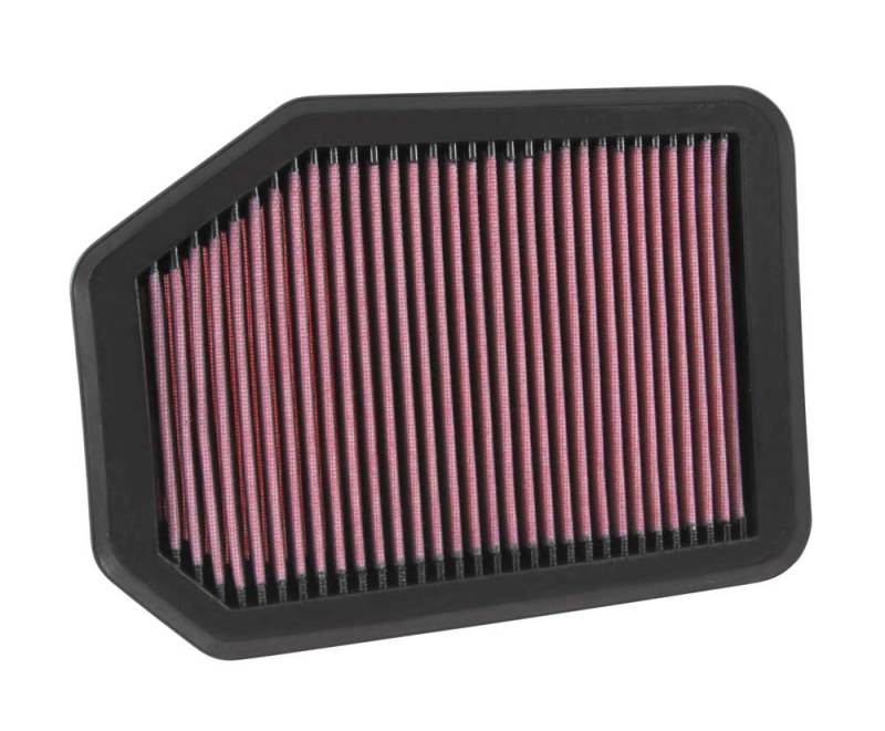 K&N 07-15 Jeep Wrangler L4-2.8L DSL Replacement Drop In Air Filter thumbnail 4
