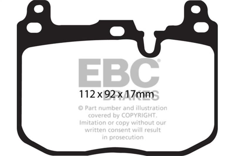 EBC S5 Brake Pad and Rotor Kit (1x ebcGD2069R, 1x ebcDP42130R) thumbnail 4