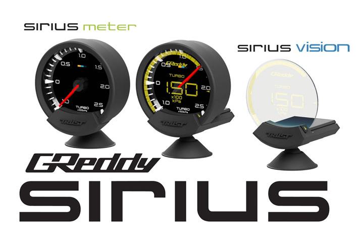 GReddy Sirius Unify Turbo Boost Gauge Set (Sirius Meter w/Boost Pressure Sensor Set & Vision Displ) thumbnail 4