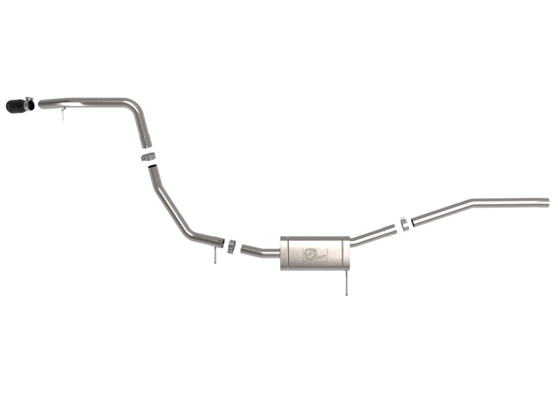 aFe 22-23 Ford Maverick EcoBoost L4 2.0L(t) Vulcan Series 2-1/2in 304 SS Cat-Back w/ Black Tip thumbnail 9