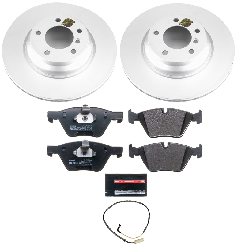 Power Stop 2006 BMW 330xi Front Euro-Stop Brake Kit