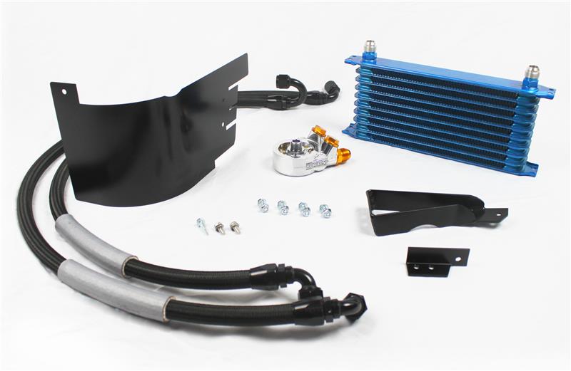 GReddy 2017-2019 Honda Civic Type-R NS1010G 10 Row Oil Cooler Kit thumbnail 6